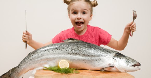 Omega-3 trūkumas: tik 7% vaikų vartoja pakankamai žuvies